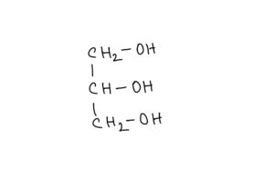 glycerol structural formula scaled e1650785869194